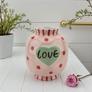 Vaso LOVE Rosa