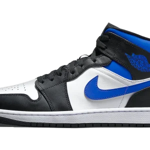 Jordan 1 MID Black Racer Blue
